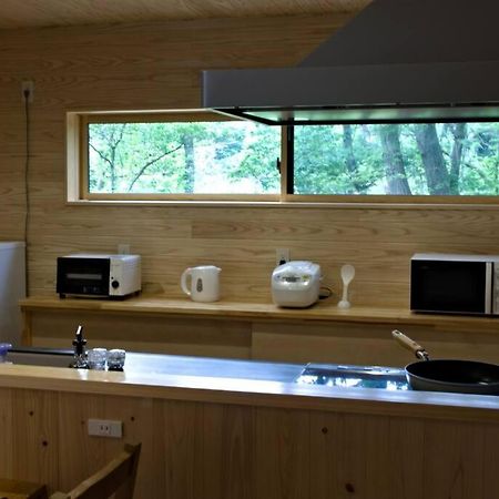 Hinoki No Ie - Cottage With Natural Hot Spring In A Cypress Bathtub 志賀町 エクステリア 写真