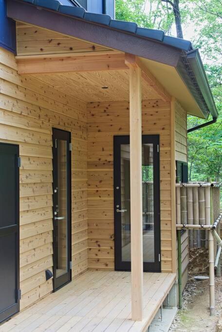 Hinoki No Ie - Cottage With Natural Hot Spring In A Cypress Bathtub 志賀町 エクステリア 写真